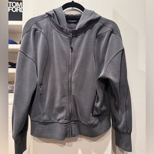 lululemon athletica Softstreme Pocket Hoodie in Graphite Gray